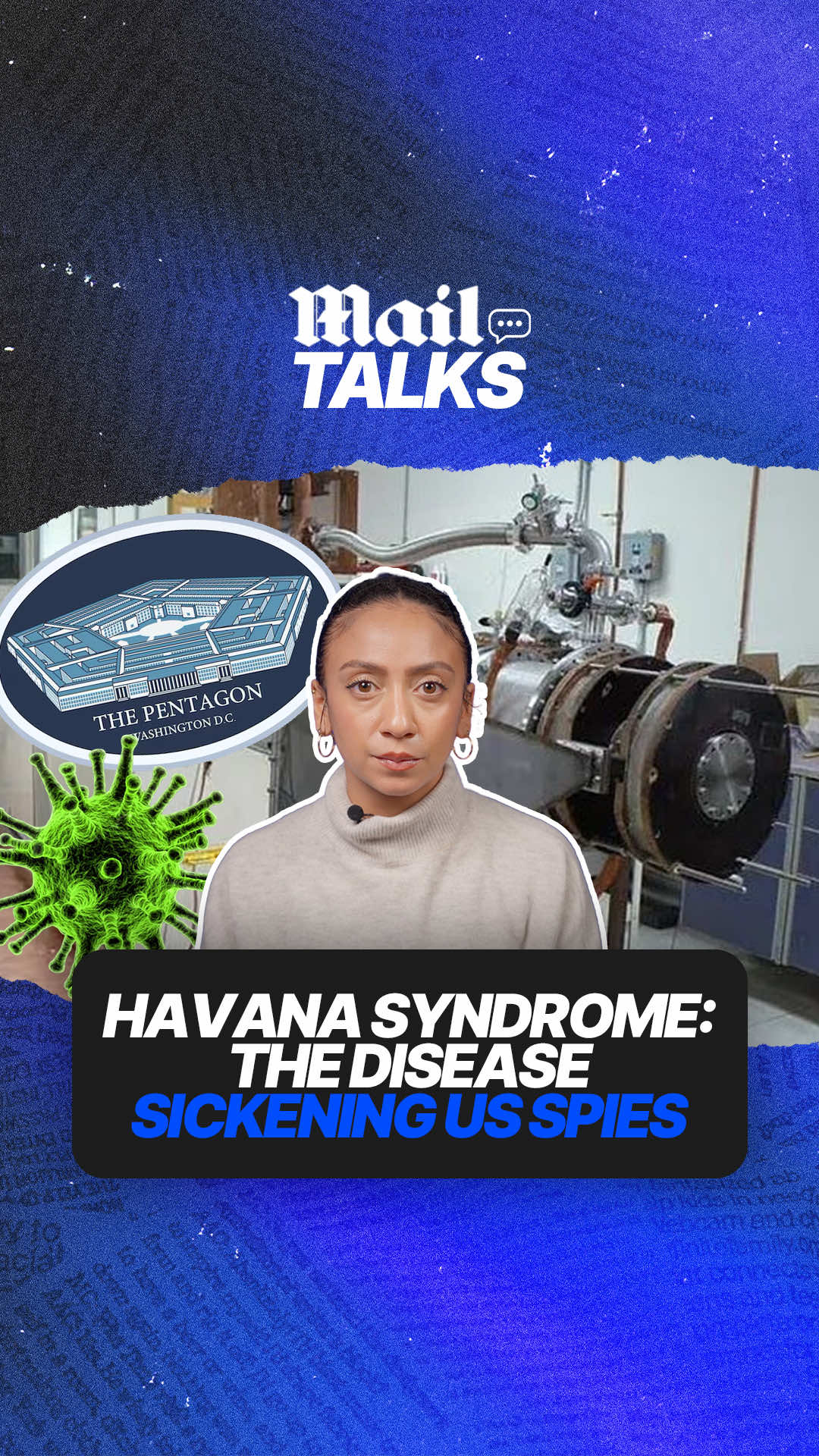 The Pentagon paid EIGHT FIGURES for a device that is now believed to be the cause of a mysterious sickness. They call it… Havana Syndrome. #mailtalks #havanasyndrome #science #news