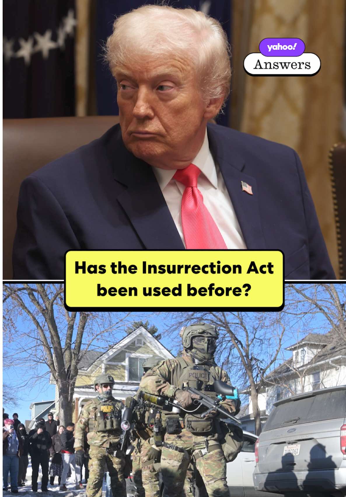 Has the Insurrection Act been used before? Here's a look back at the 1807 law being weighed by President Trump. #news #insurrectionact #uspolitics #History #donaldtrump
