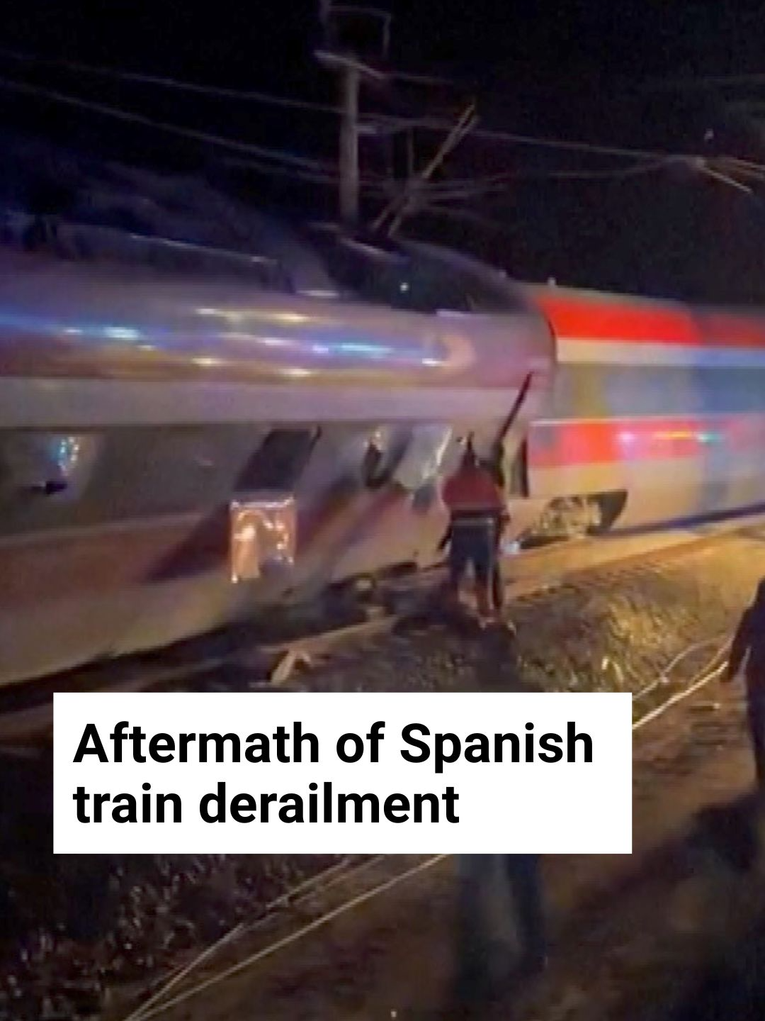 The ‍death toll from ‍a collision late on ‌Sunday in ⁠southern Spain ‌between ​a ‍derailing high-speed train and ⁠a ⁠second oncoming train ⁠has risen ‍to 39, Spanish broadcaster RTVE reported on ‌Monday, ‌citing police sources.