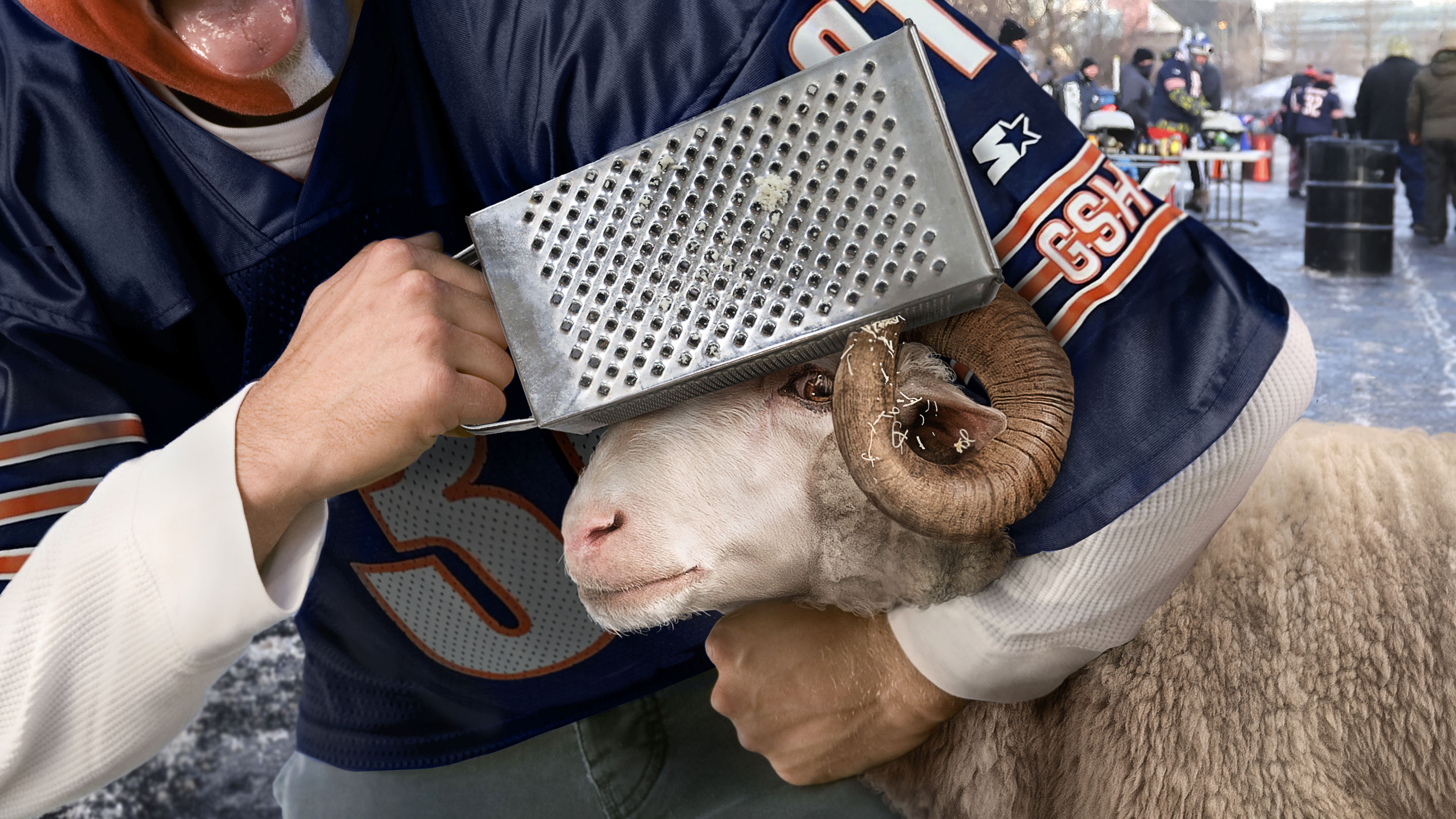 Drunk Bears Fan Grating Ram