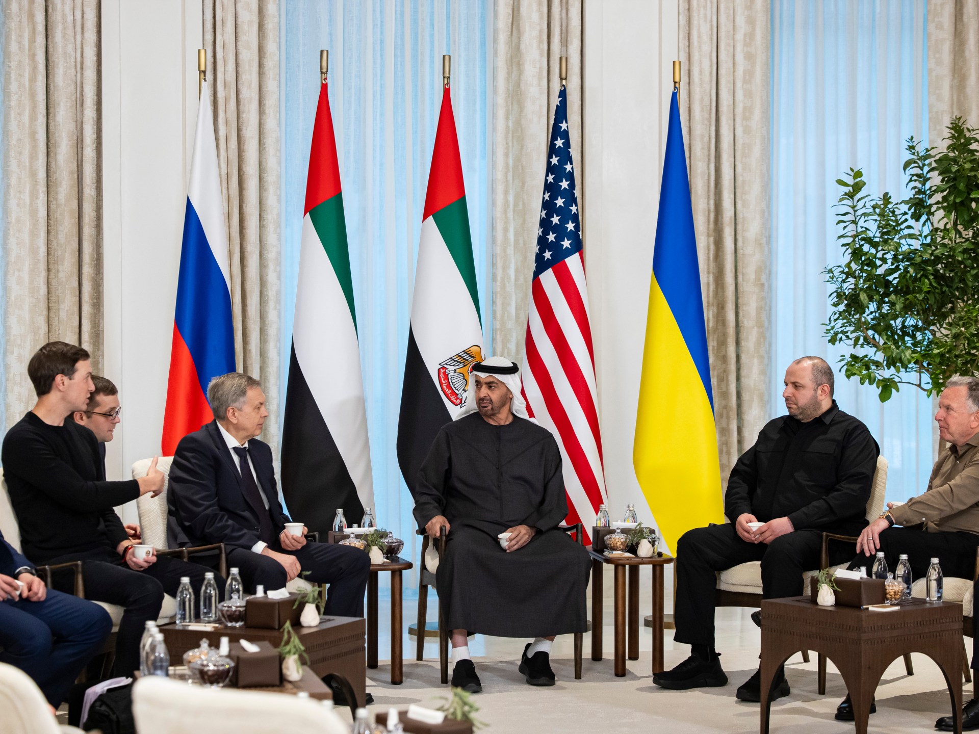 Ukraine-Russia-US hold talks in Abu Dhabi with territory as key issue
