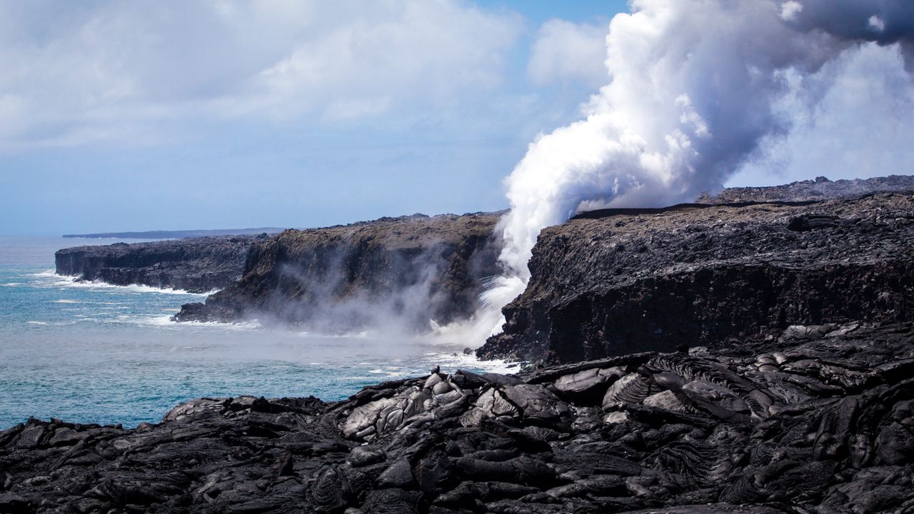 Chasing Lava as the Earth Shifts