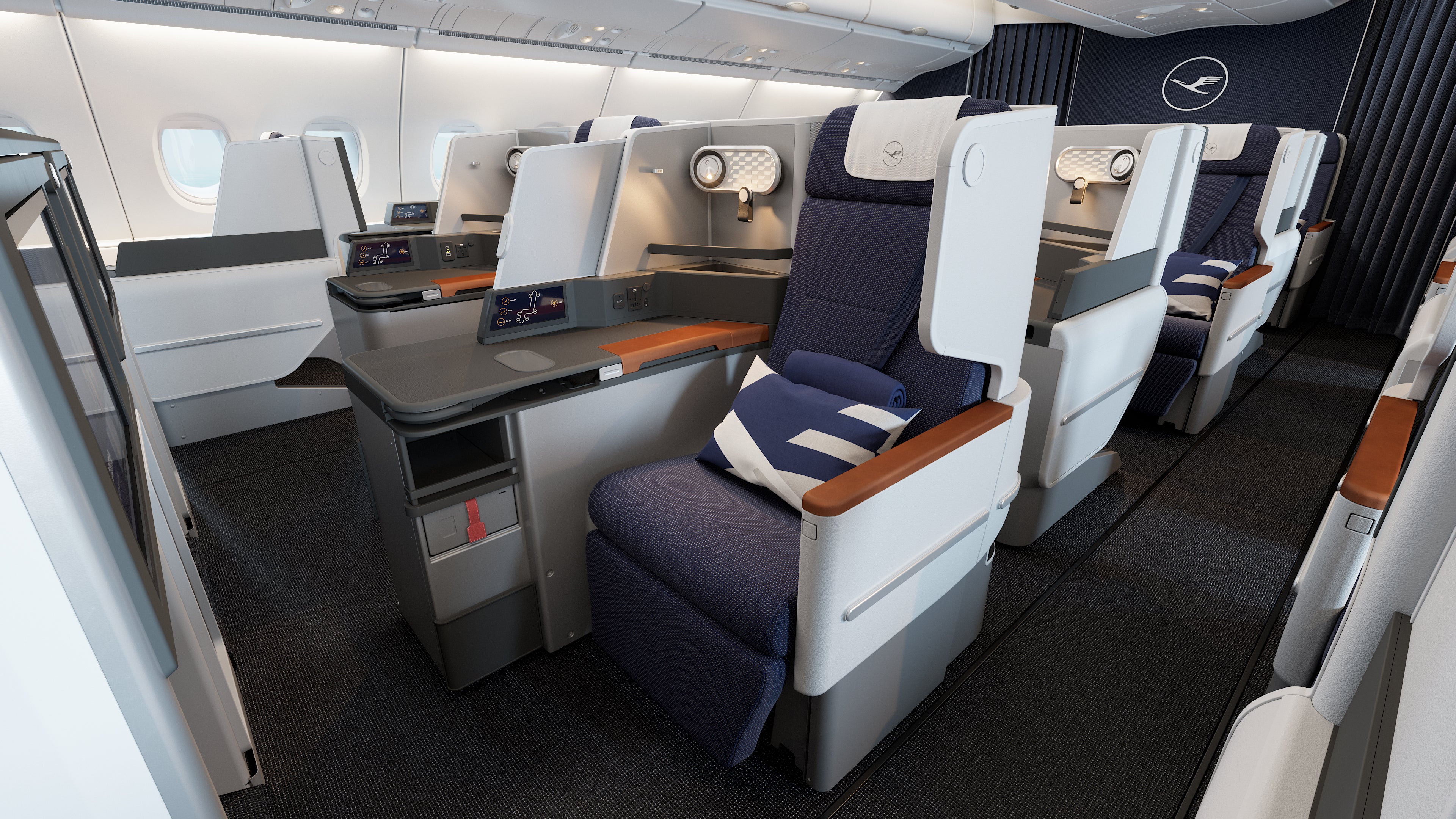 Lufthansa brings a business-class upgrade to its storied Airbus A380