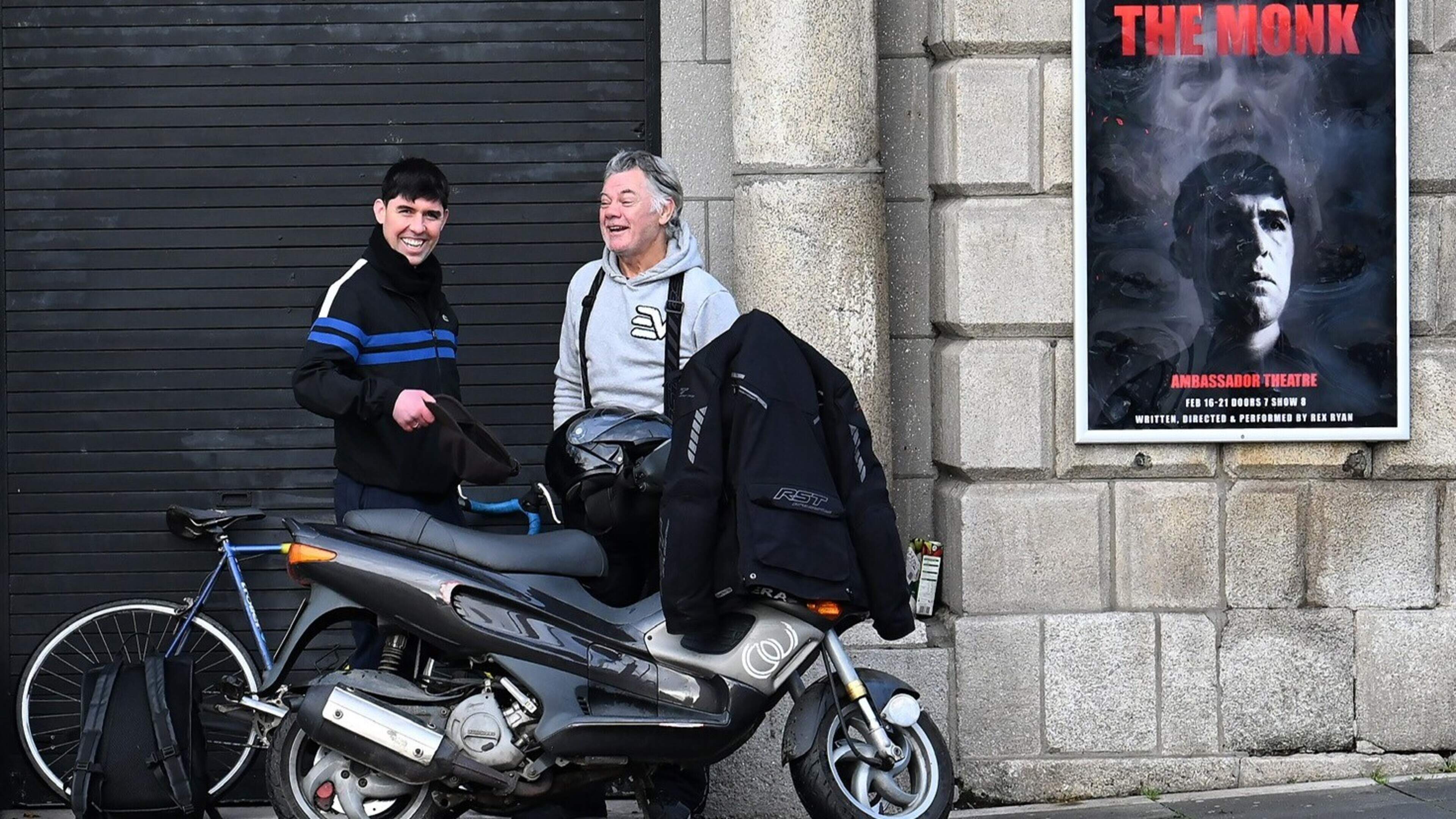 ‘The Monk’ comes face to face with ‘himself’ as he meets actor playing him in stage show
