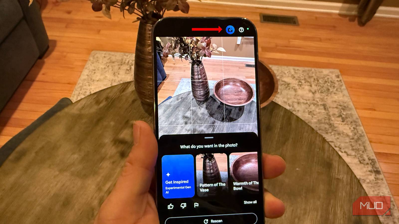 The Pixel has a hidden button in the camera app that make your photos even better