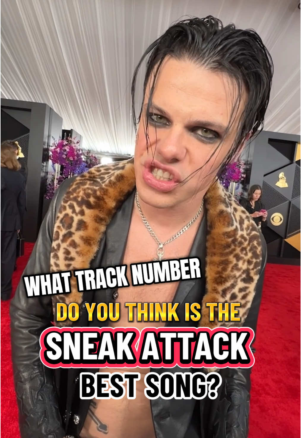 What track number is the sneak attack best song on an album? 🎶  @yungblud, @Zara Larsson, @Linkin Park and others sound off at the #GRAMMYs. #album #tracklist #track