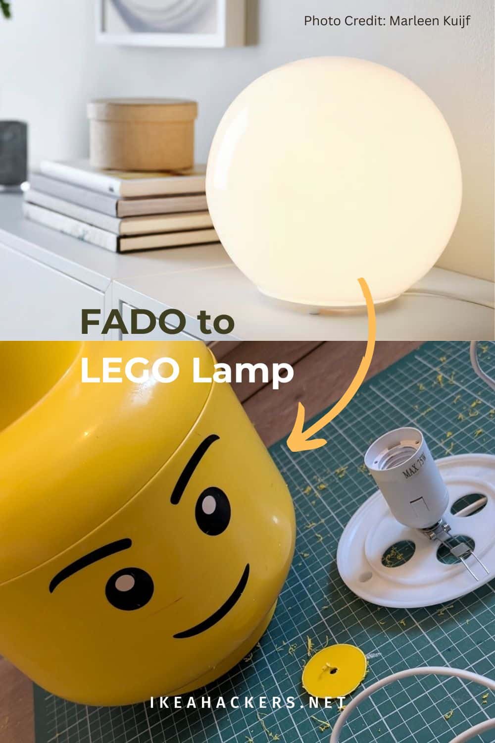 This Broken Lamp Became Someone’s Brightest LEGO Idea Yet