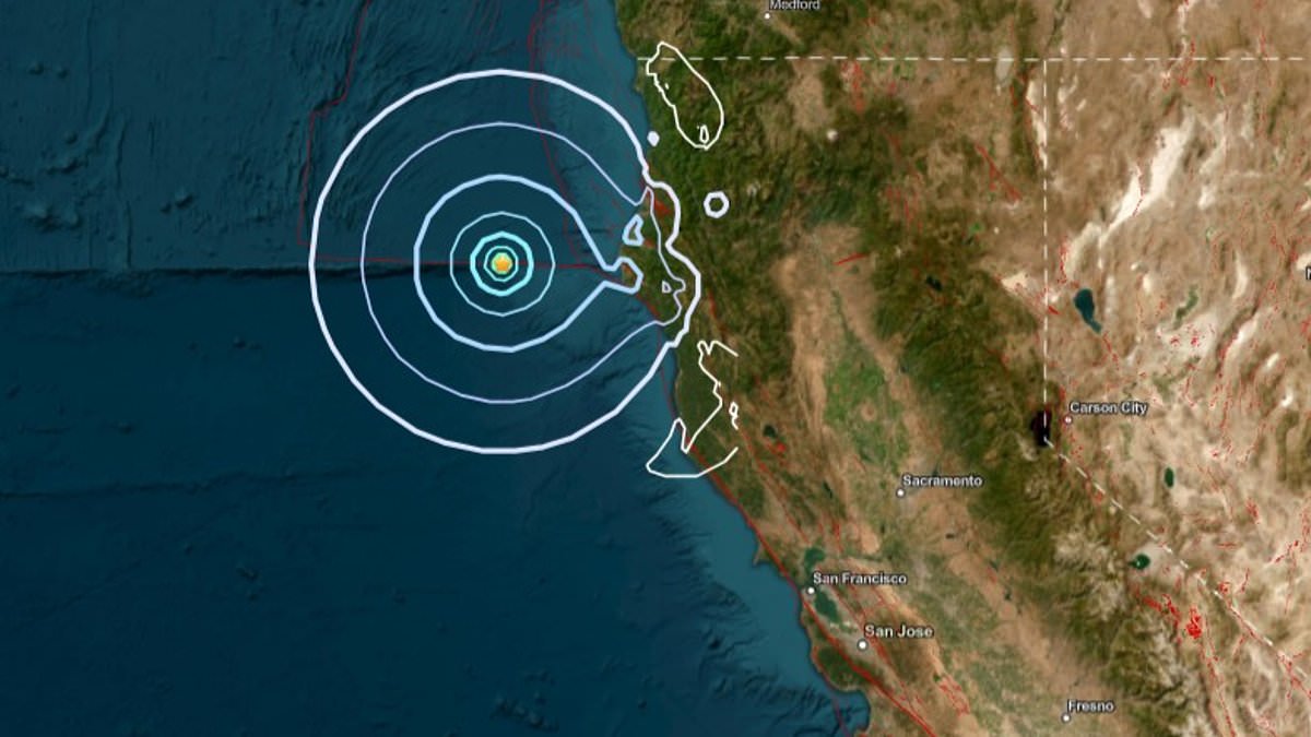 Earthquake strikes California as warnings trigger panic for thousands