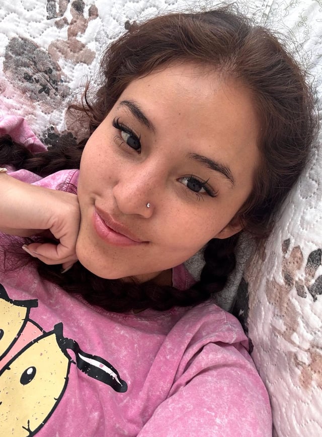 Cute freckles with a latina twist