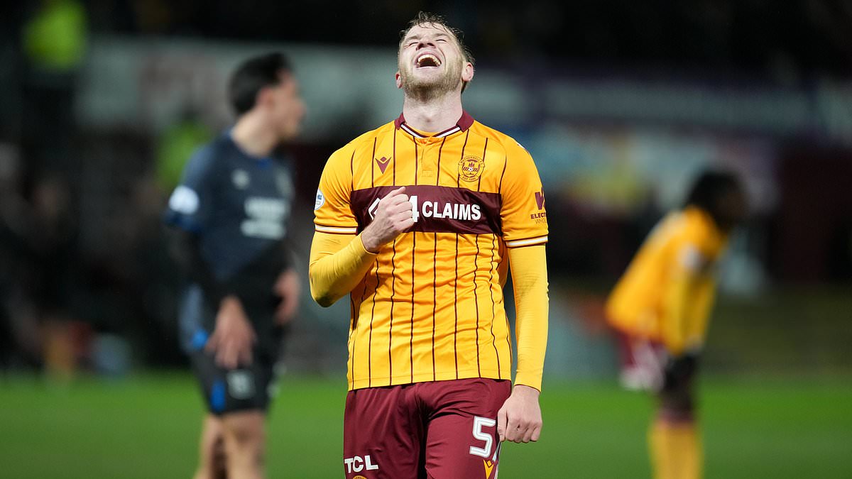 MOTHERWELL 1 RANGERS 1 Welsh ruins Rohl's night