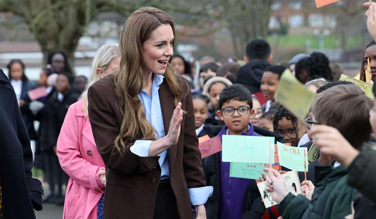 Chocolate brown is becoming Kate Middleton's go-to colour for spring
