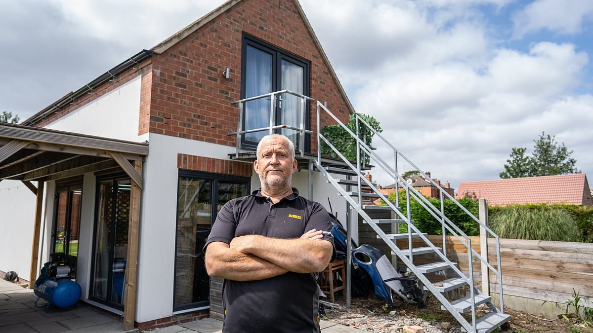 Builder who scoffed at planning rules and declared he 'couldn't lose' his appeal with council over illegal garden man cave is proved spectacularly wrong