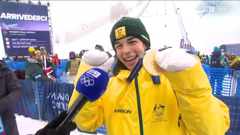 Aussie gold medal winner lifts lid on 'emotional rollercoaster'