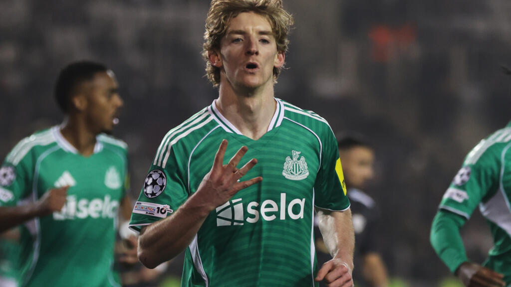 Champions League: Gordon scores four goals as Newcastle crush Qarabag