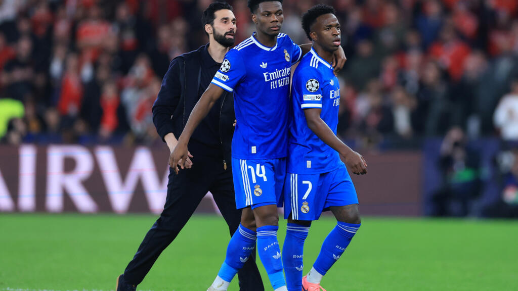 Real's Vinicius slams 'cowards' after racism row interrupts Benfica Champions League clash