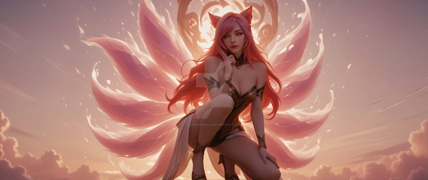 Ahri  Rising Sun, Masterpiece. by furiousorca on DeviantArt