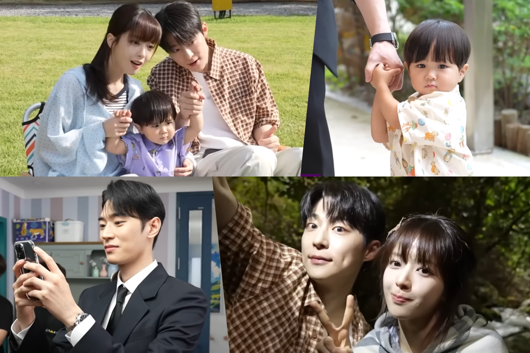Watch: Bae In Hyuk And Roh Jeong Eui Share Playful Moments With Each Other And Child Actor On Set Of “Our Universe”