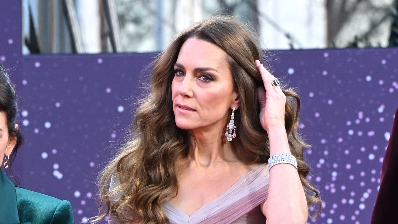 The Princess of Wales dazzles in heirloom diamond earrings given to Queen Elizabeth II on her wedding day