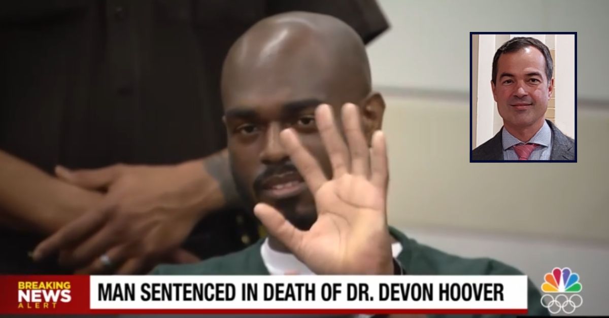 'I'm a people person': Killer smiles, waves for the camera as he remains defiant at sentencing for murdering neurosurgeon and another man