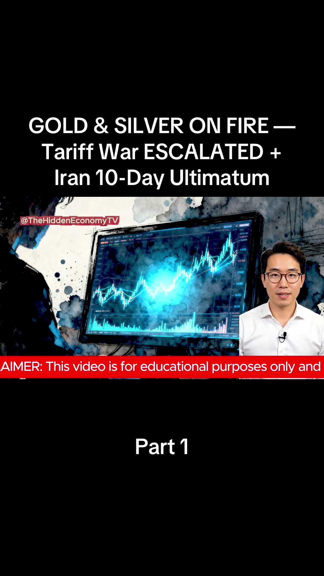 GOLD &amp; SILVER ON FIRE — Tariff War ESCALATED + Iran 10-Day Ultimatum