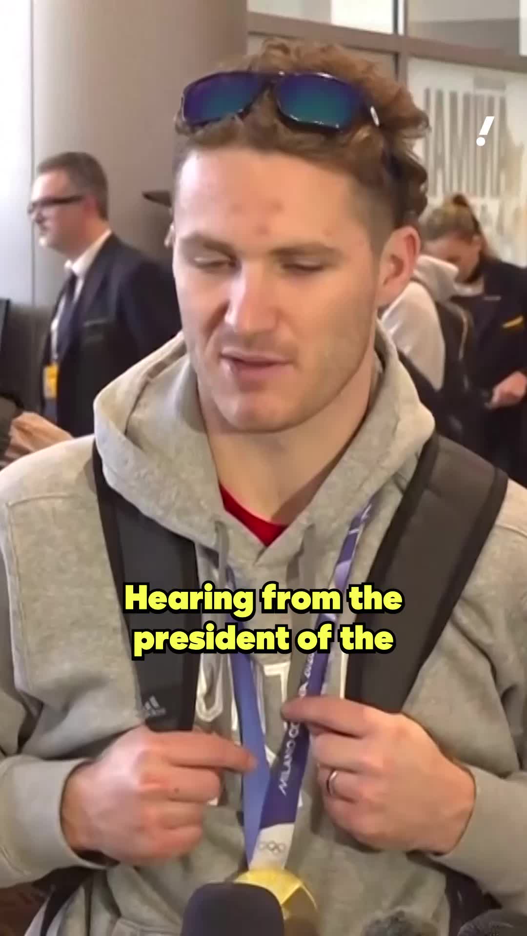 After returning from Italy, U.S. Olympic hockey player Matthew Tkachuk shared what it was like to hear from President Trump following the men's team gold medal win. The team is set to attend Tuesday’s State of the Union after a visit to the White House. The U.S. women’s hockey team declined their invitation due to scheduling conflicts.