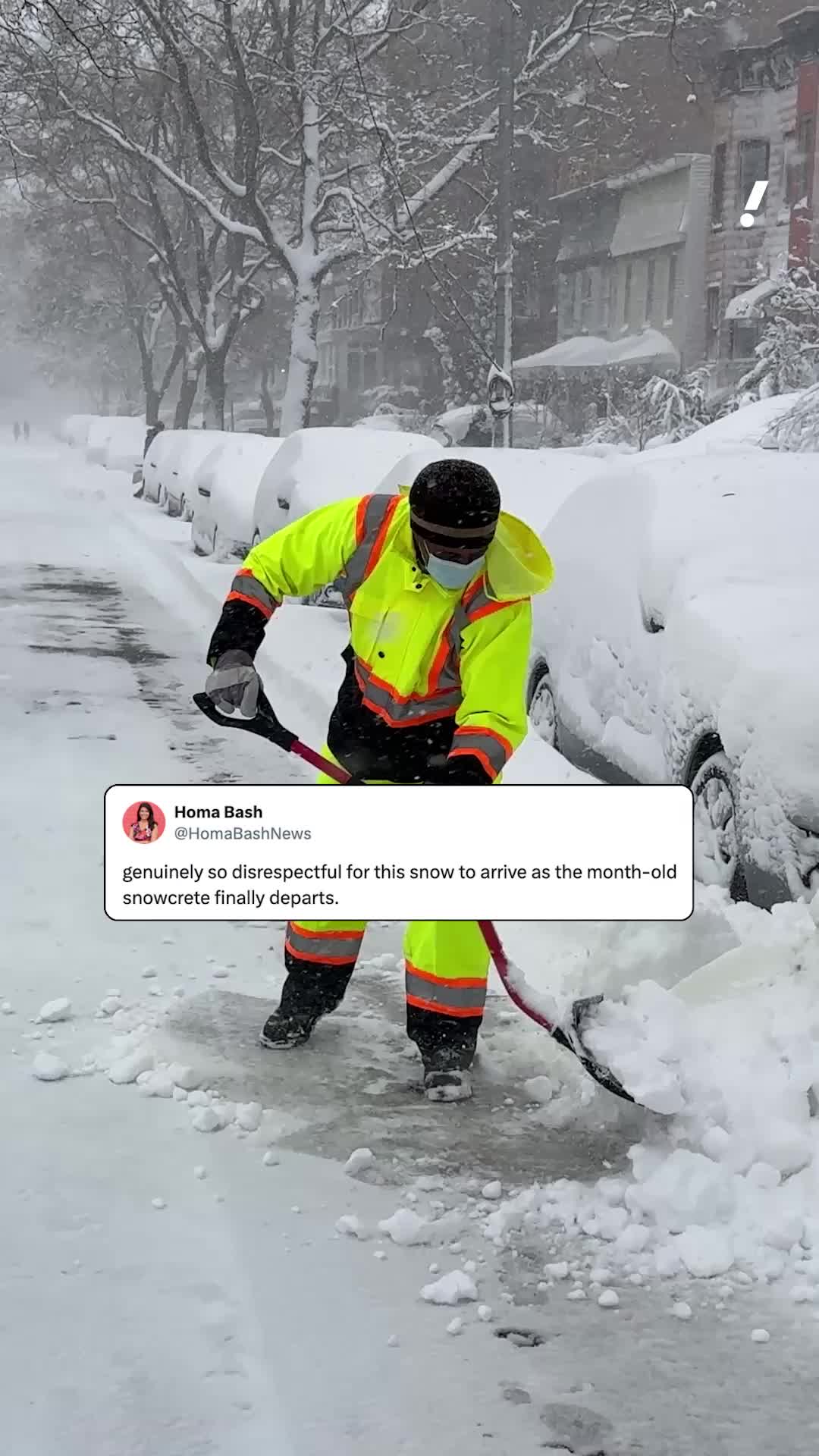 Anyone else placing bets on when the snow is going to melt? 🥴