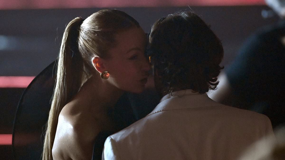 Olivia Attwood looks cosy with Pete Wicks as they party together at the BRITs after her split from husband Bradley Dack