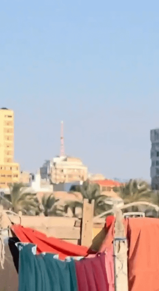 A building wen down in lebanon