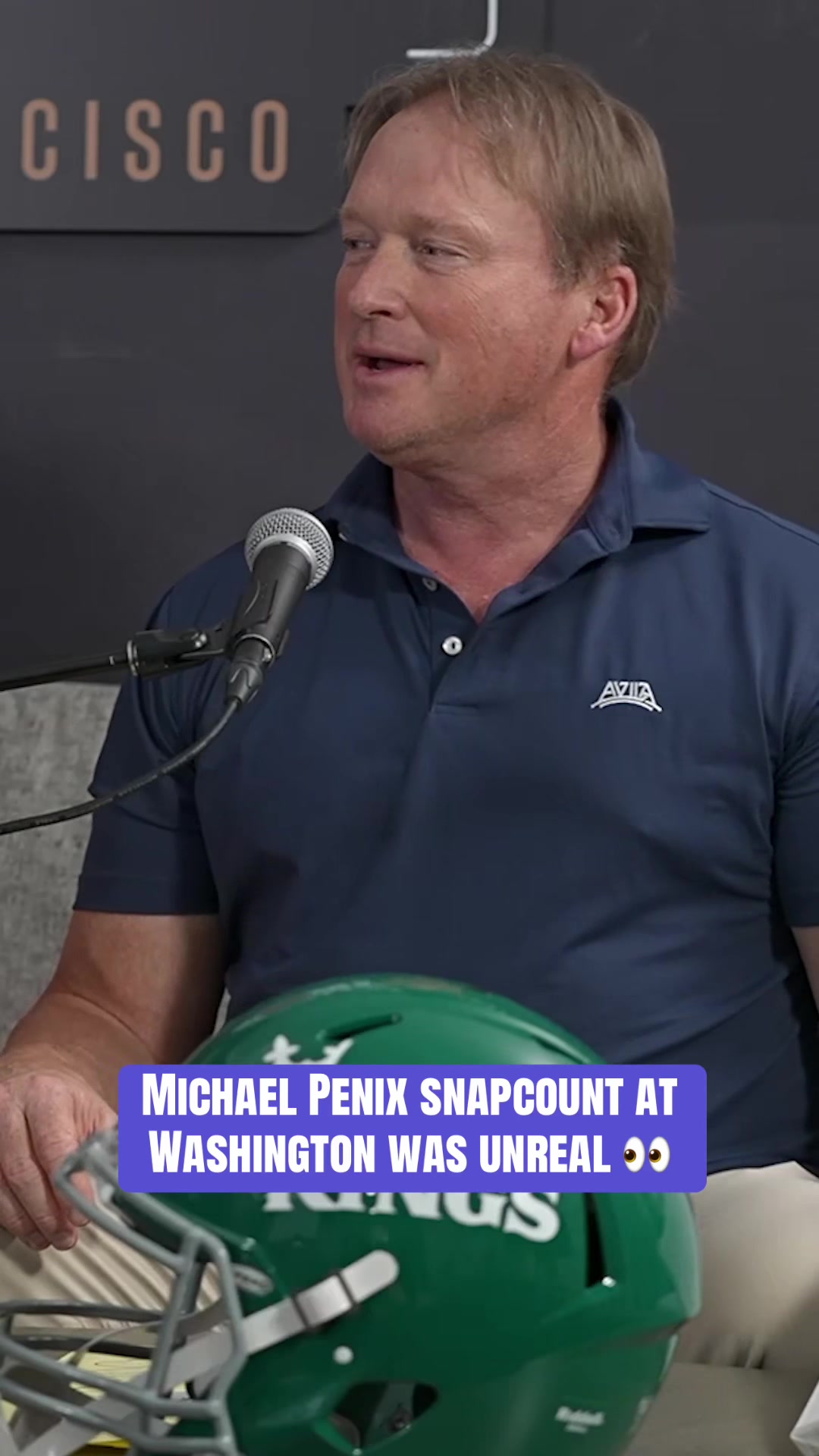 Nothing amazes Coach Gruden more than these clap snap counts 🤣 #nfl #atlanta