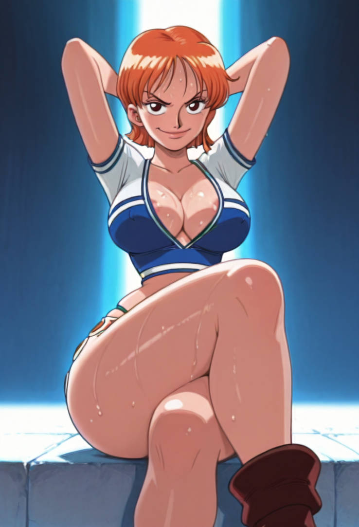 Nami - Mischievous by AIntThatNice on DeviantArt