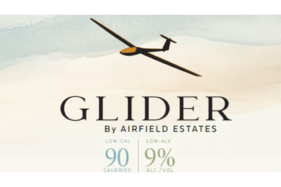 Airfield Estates Winery Unveils Glider: Estate-Grown, Low-Calorie, Low-Alcohol Wines