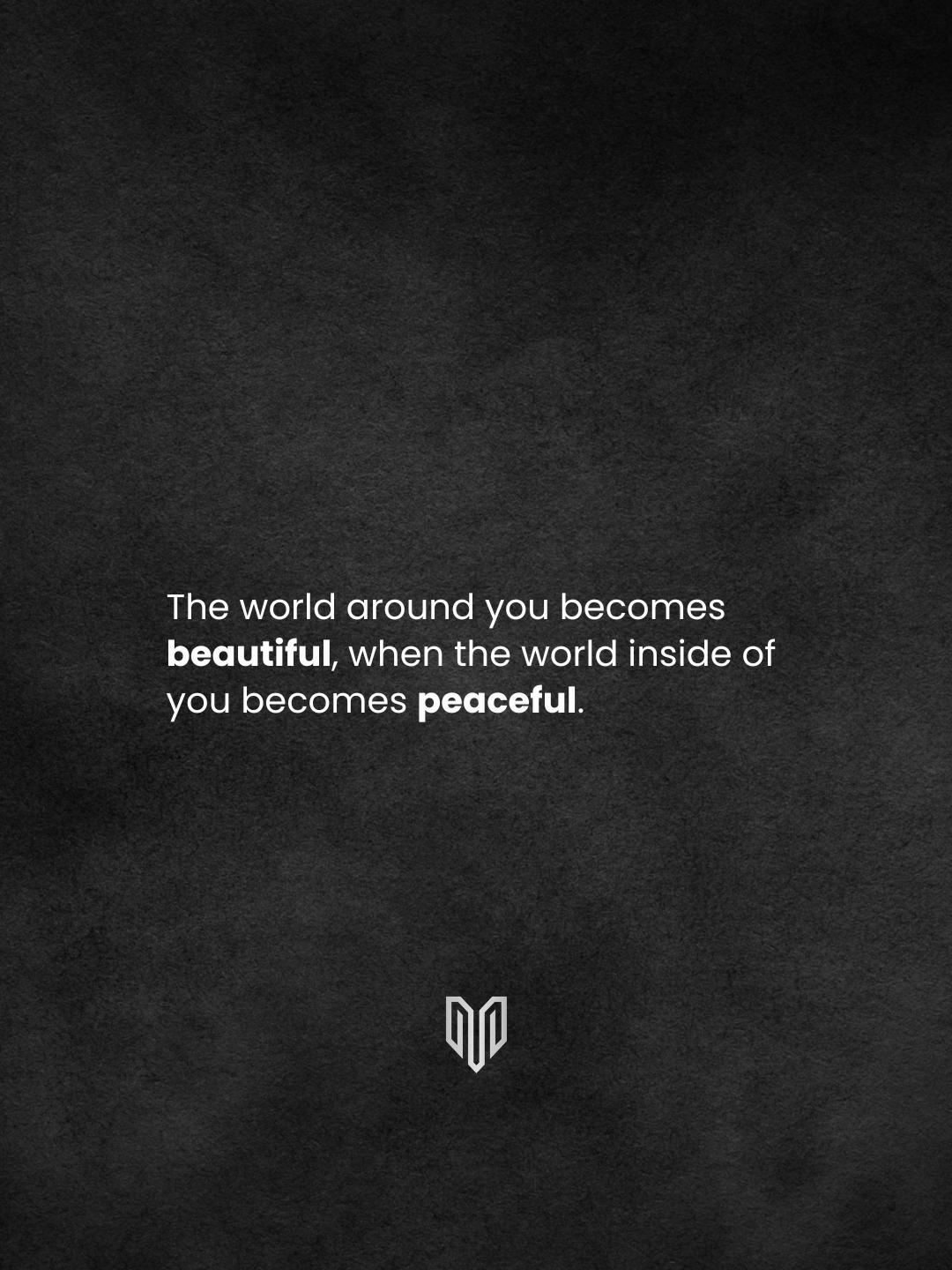 Balance begins within.