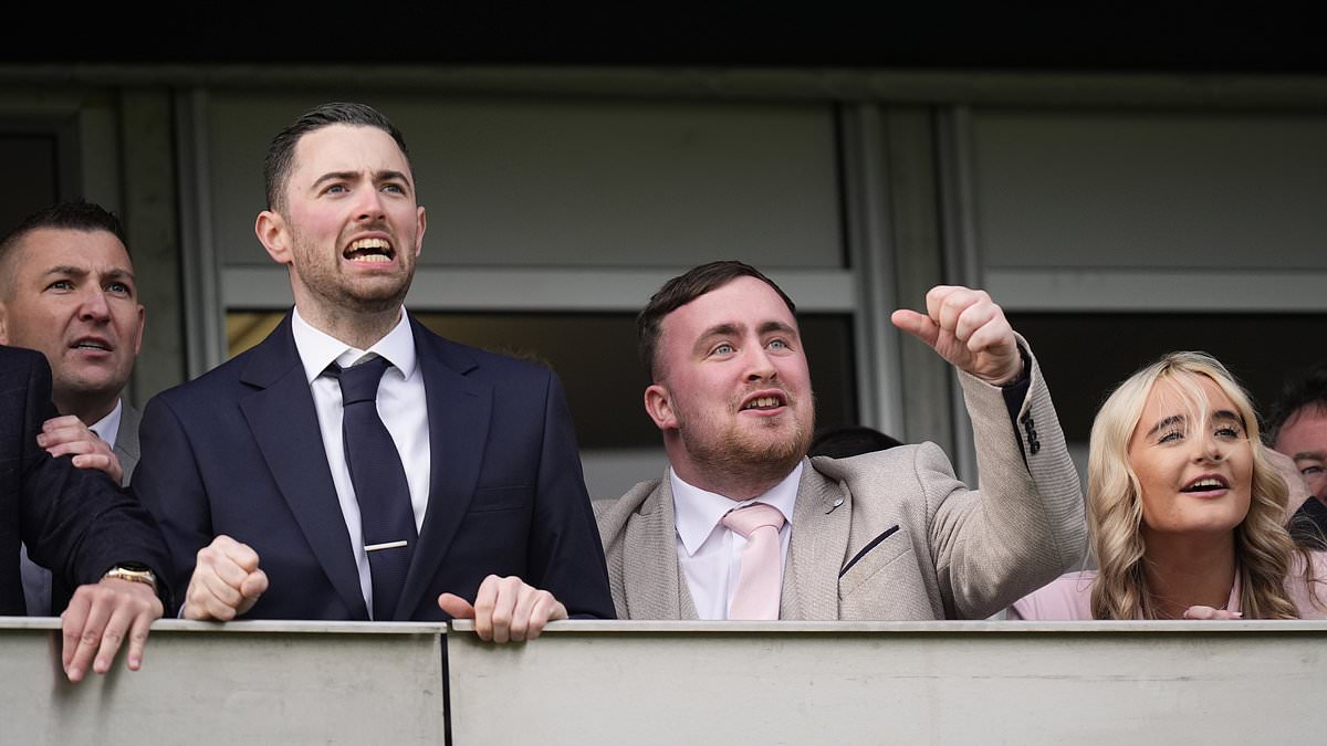 Darts star Luke Humphries lands cool £3,250 for backing winner on opening race of Cheltenham Festival - as rival Luke Littler returns for more on day two