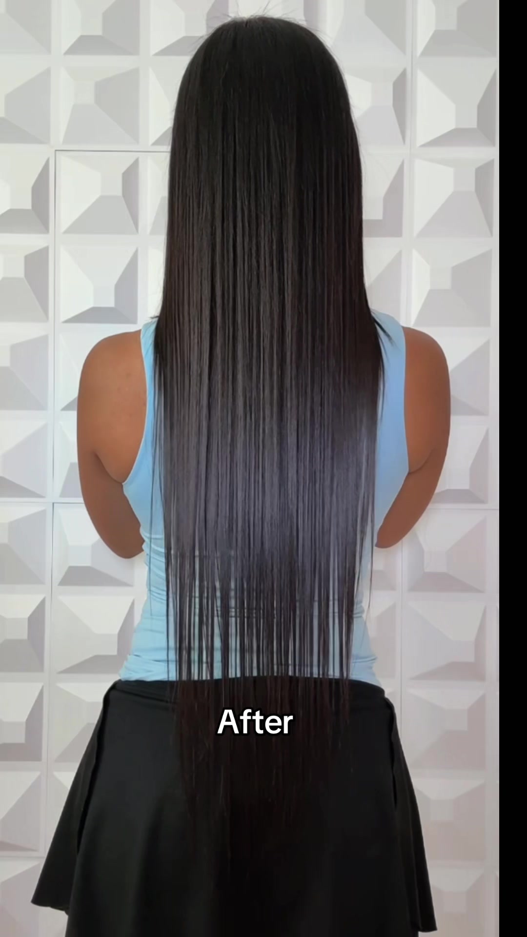 Keratin treatment by @Cristell Sainz Secret Hair Products #keratintreatment #secrethairproducts #hairtrearment #filipina #longhairstyles