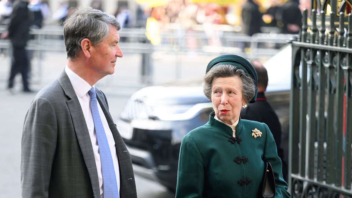 Princess Anne's no-nonsense advice for her husband Sir Tim after they were confronted by anti-monarchy protestors, according to a lip reader