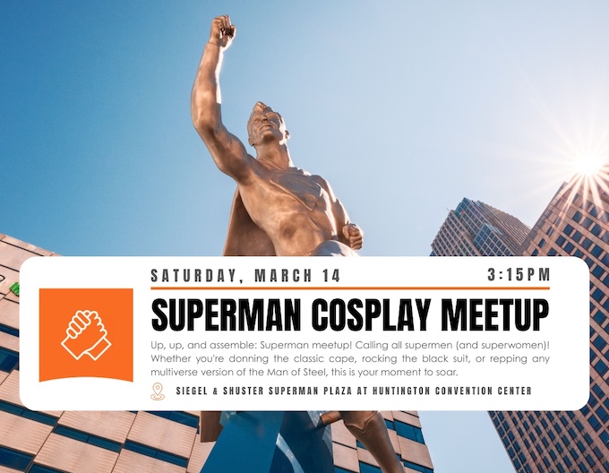 Fan Expo Cleveland – Superman Cosplay Event