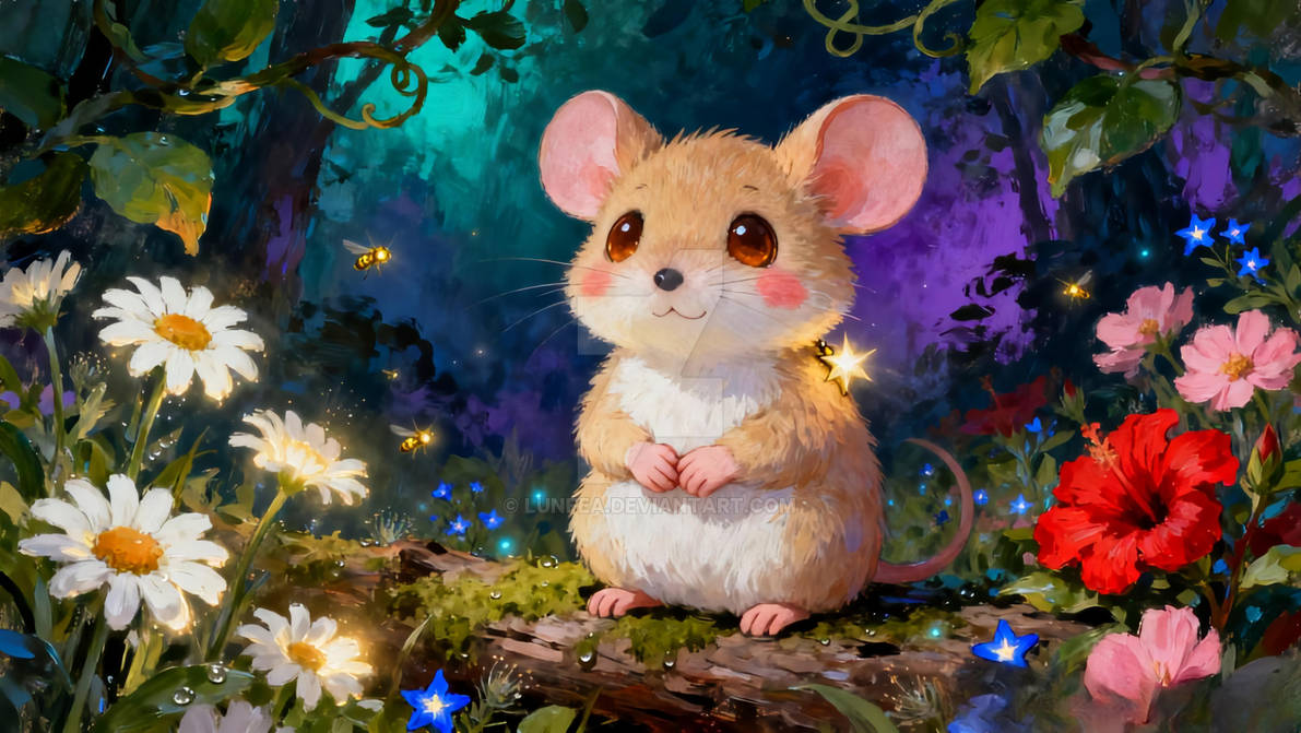 Peekaboo Flower Friend by Lunfea on DeviantArt