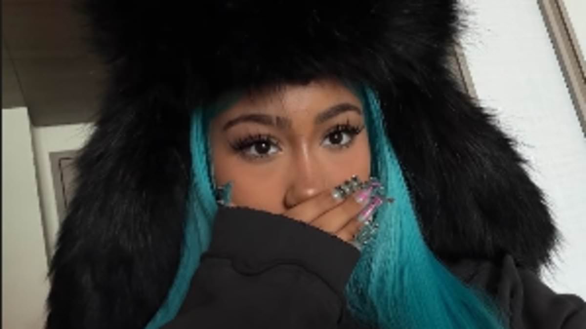 Kim Kardashian's daughter North West, 12, debuts bold nails with PIERCINGS following backlash