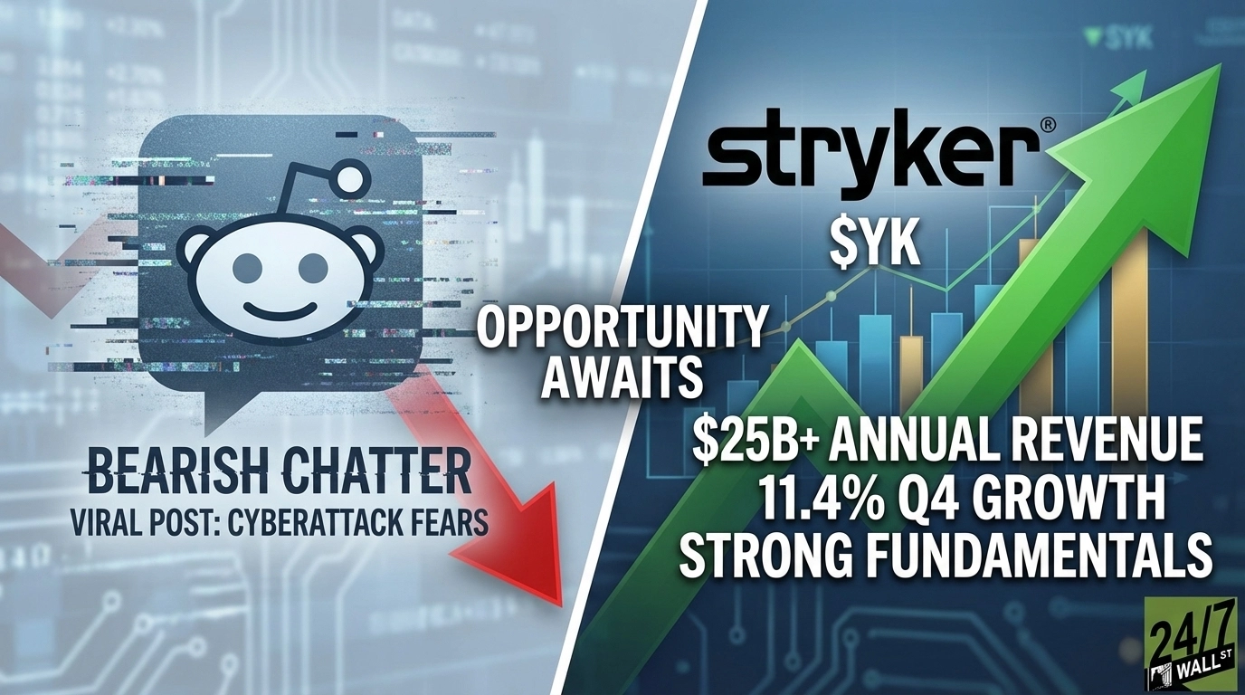 One Reddit Post Sent Stryker Down 9% But the Fundamentals Tell a Different Story