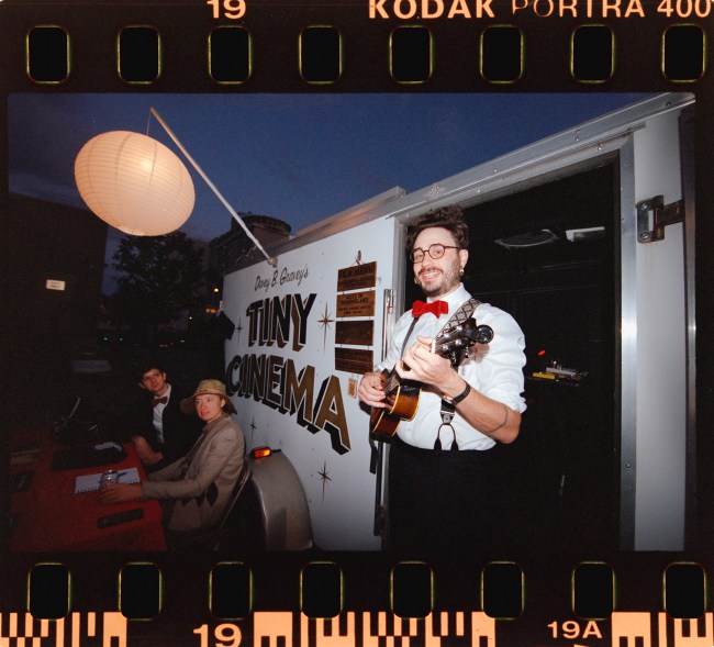 Meet the Punk-Rock Projectionist Showing His Own Films in a Tiny Theater on Wheels