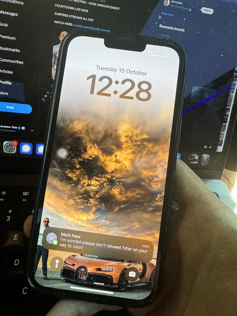 RT by @Cobratate: Grateful every time I see this notification pic.