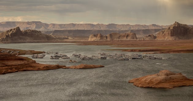 Kim Kardashian and Lewis Hamilton were spotted near Lake Powell. Are they just like us?