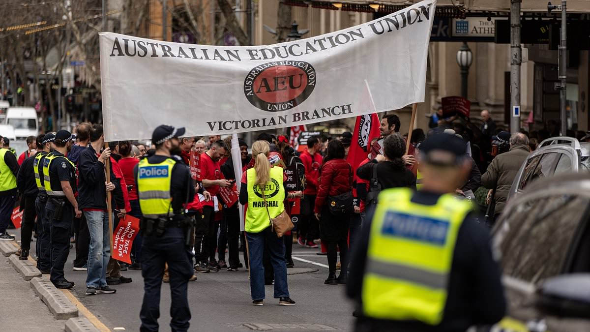 Thousands of Australian teachers to walk off the job next week after rejecting a 17 per cent pay rise: How much they want