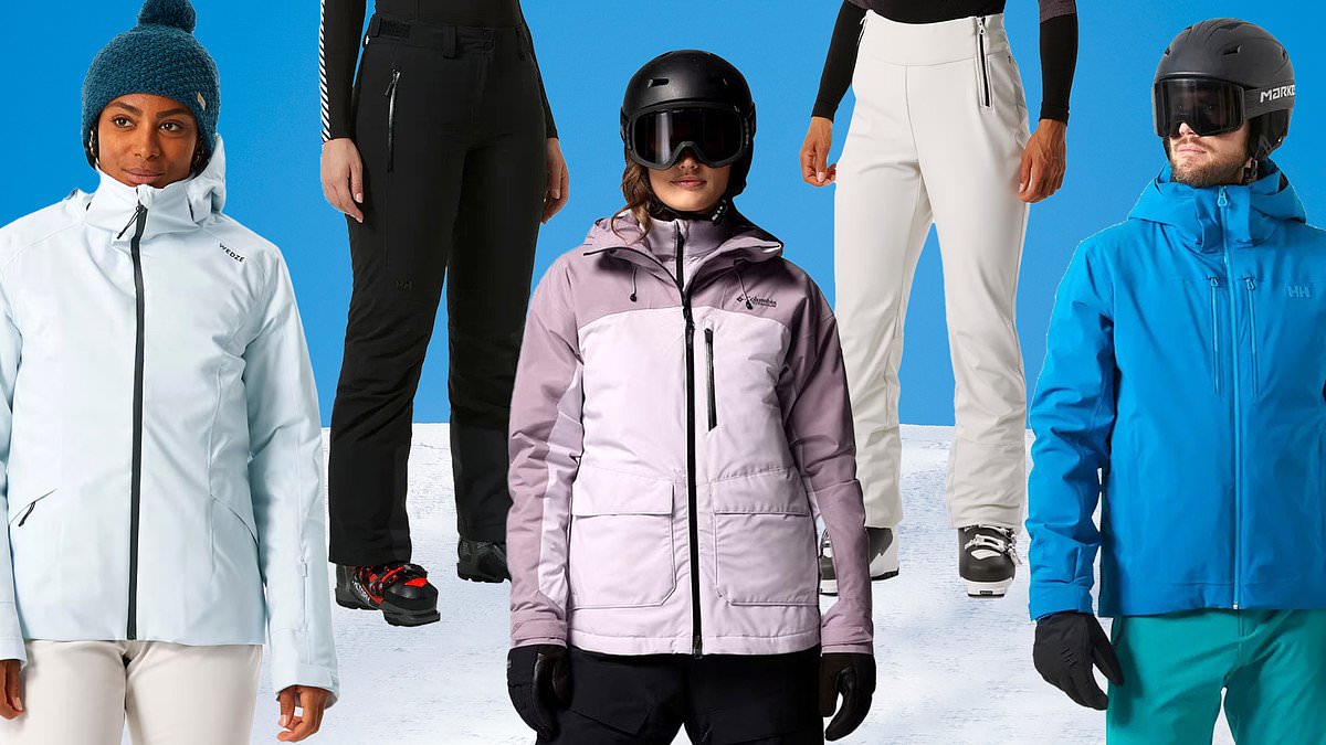 Best ski gear brands, from affordable high street options to professional pieces of kit: The Daily Mail travel team tests top labels at all price points