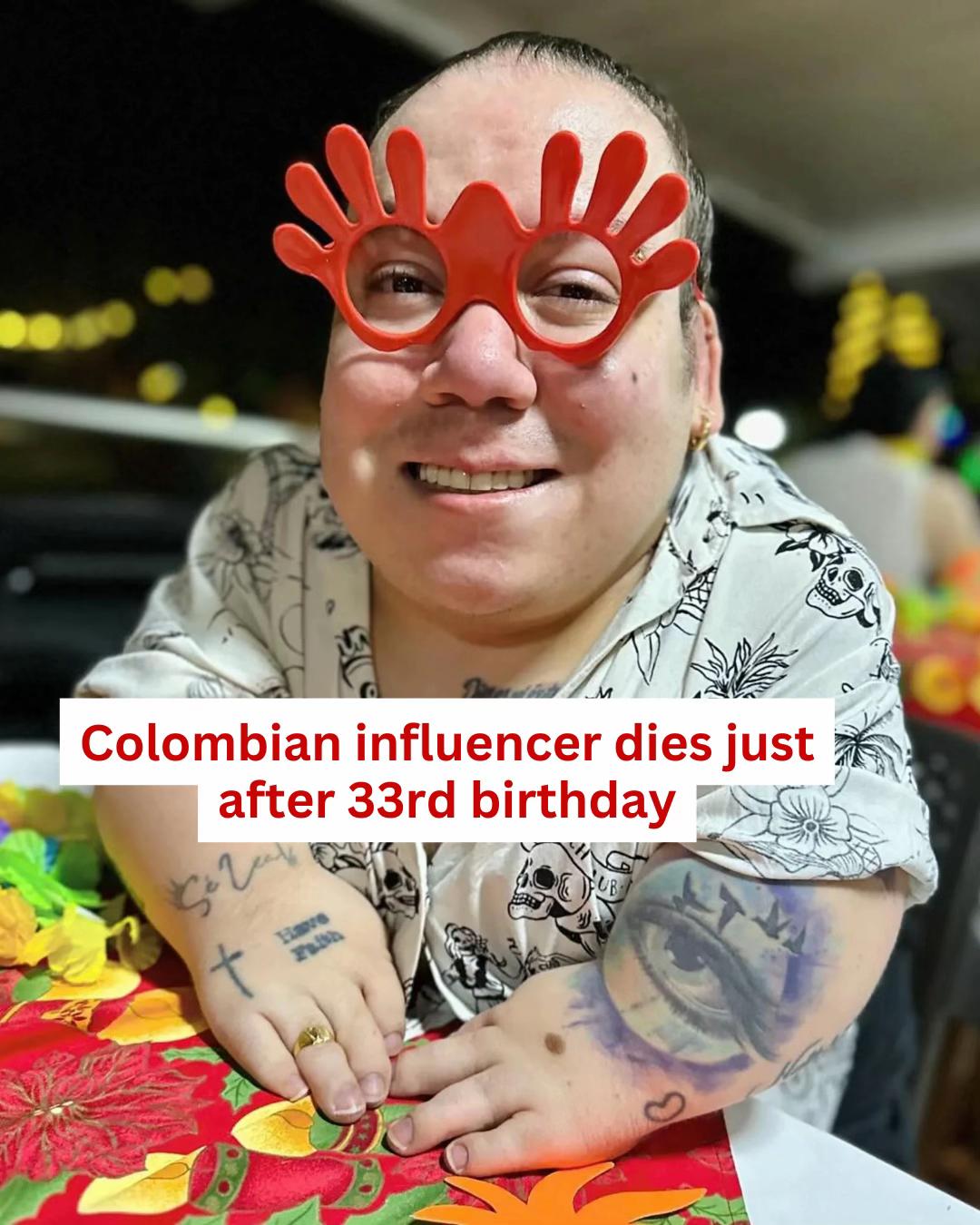 An influencer has died just days after his 33rd birthday. Alejo Little, real name David Alejandro Peláez Marín, had opened up about his struggles in an emotional post that would become his last. Read the full story above. #alejolittle #influencerdeath #skeletaldysplasia