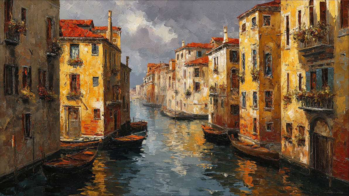 Beautiful Views by the Canal by ArtSignature on DeviantArt