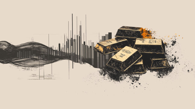 Gold trades flat as central bank decisions and global inflation risks weigh