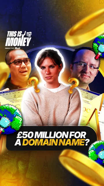 Imagine buying a domain name for a website years ago, and then it becomes one of the most valuable in the world.  That’s the reality for this man.  #ai #artificialintelligence #website #internet