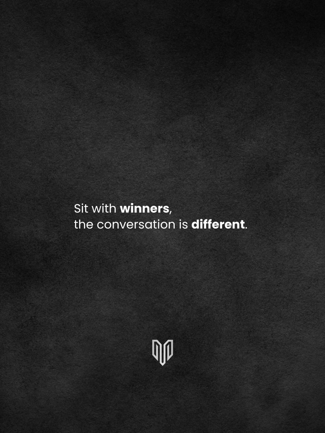 Different circle. Different mindset. Different results.