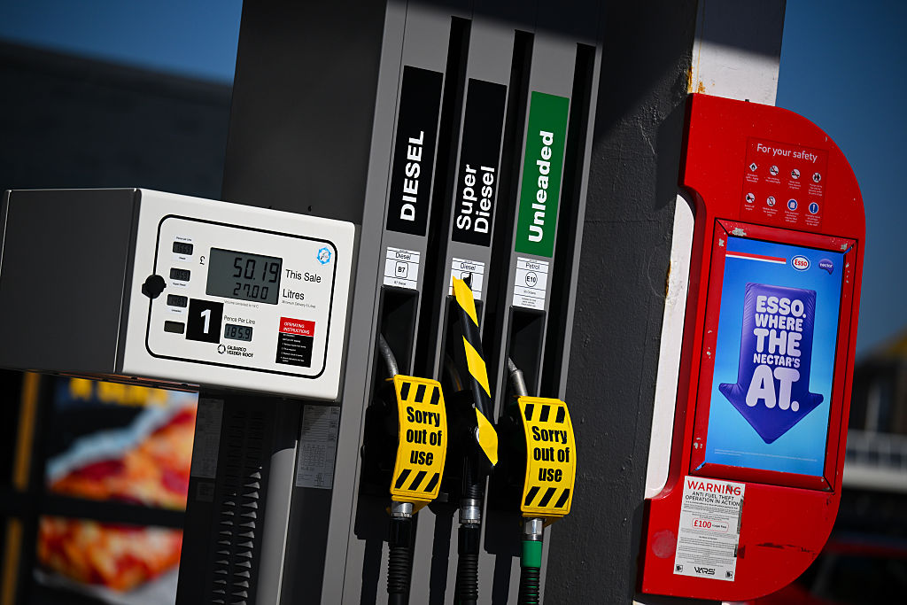 Inflation stalls before the energy shock hits